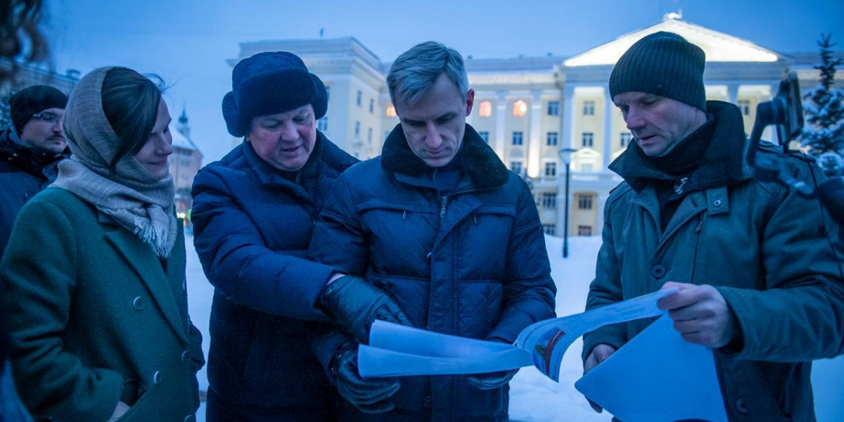 Каток на площади Ленина в Смоленске планируют открыть 17 декабря Правительство Смоленской области